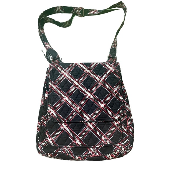 Vera Bradley checkered design crossbody bag - Picture 2 of 13